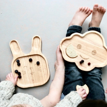 Happy Cloud Natural Plate